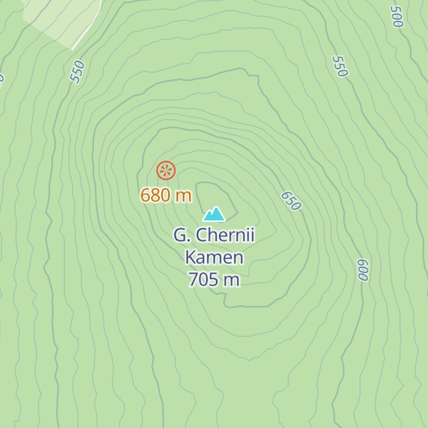 Map of G. Chernii Kamen