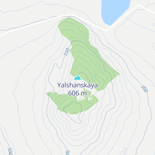 Map of Yalshanskaya