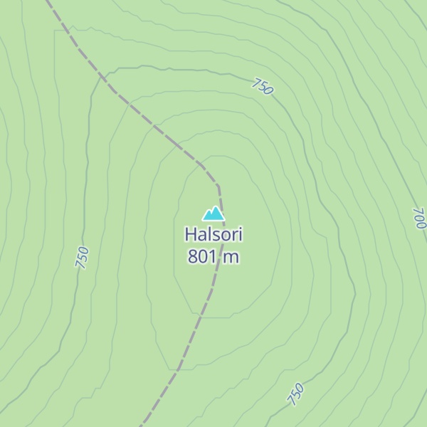 Map of Halsori