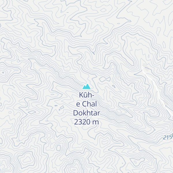Map of Kūh-e Chal Dokhtar