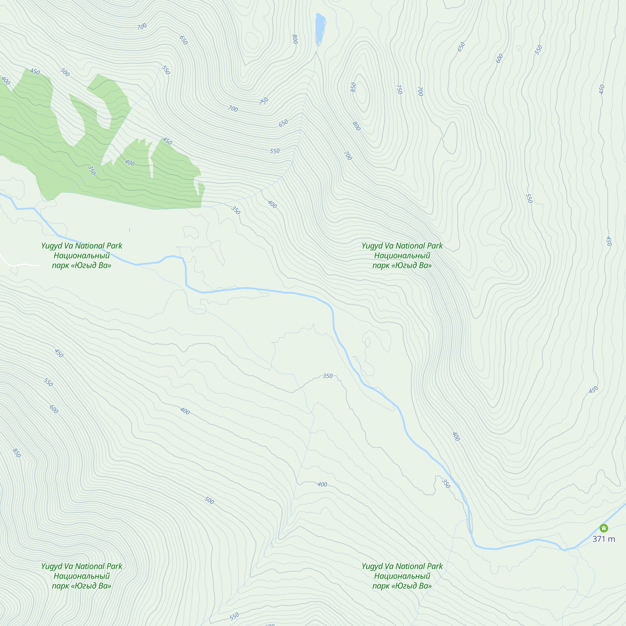 Vangir (Novaya Izba) map