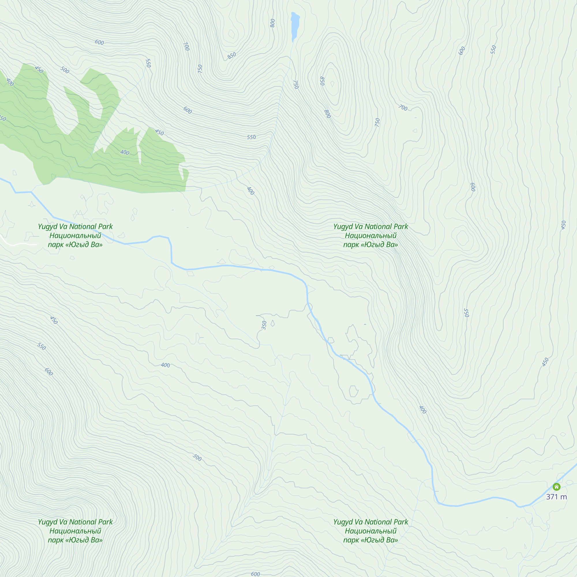 Vangir (Novaya Izba) map