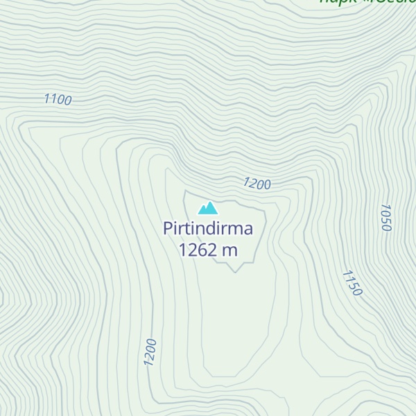 Map of Pirtindirma