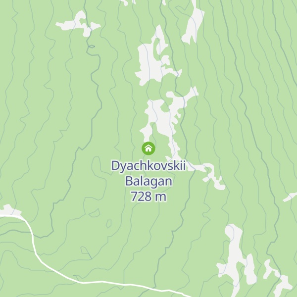Map of Dyachkovskii Balagan
