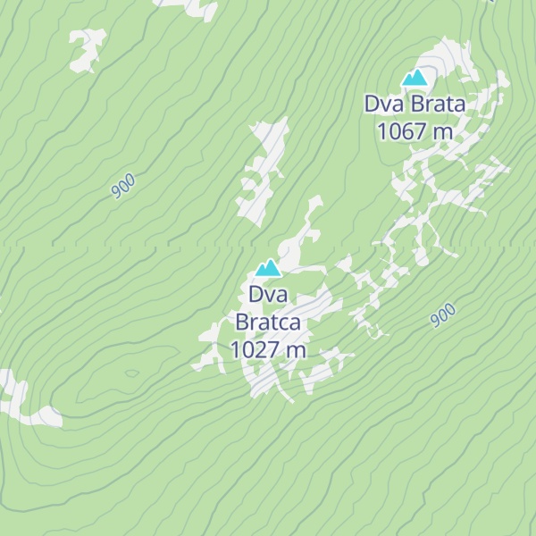 Map of Dva Bratca