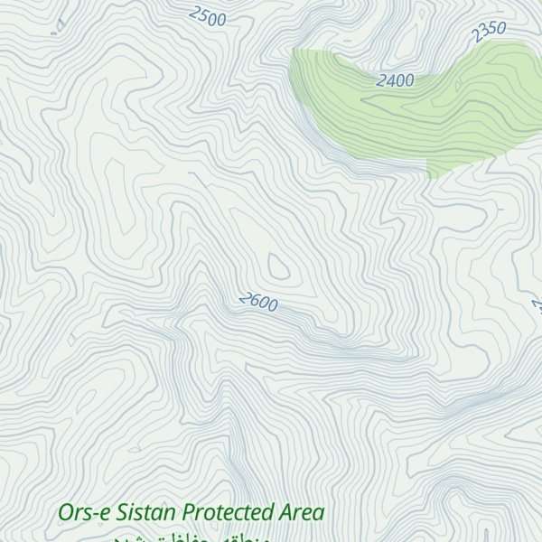 Map of Kūh-e Kaj Darreh