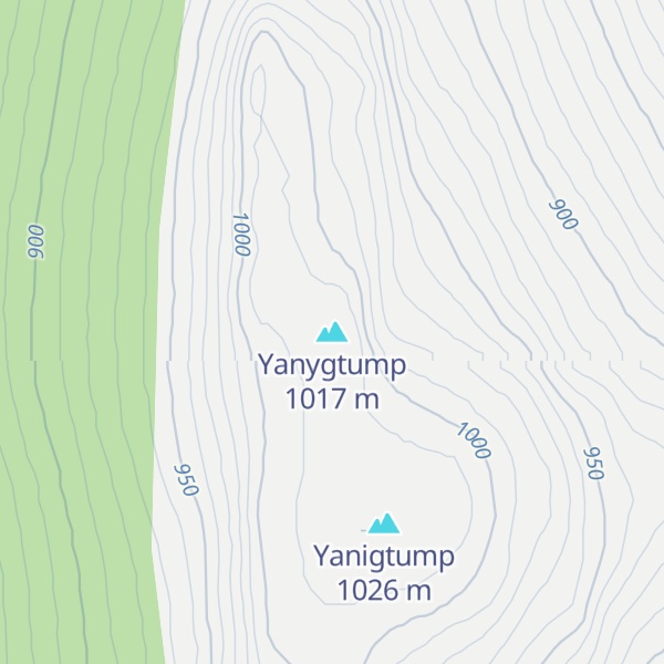 Map of Yanygtump