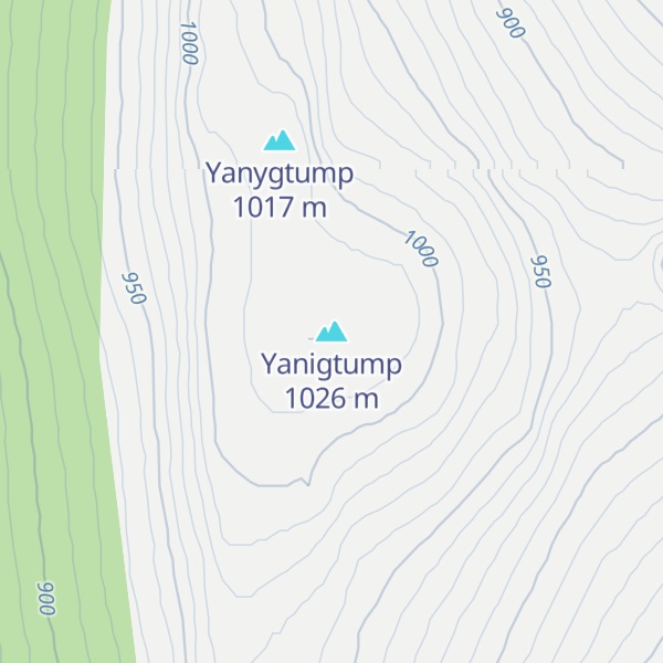Map of Yanigtump