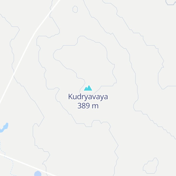 Map of Kudryavaya