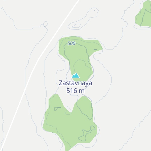 Map of Zastavnaya
