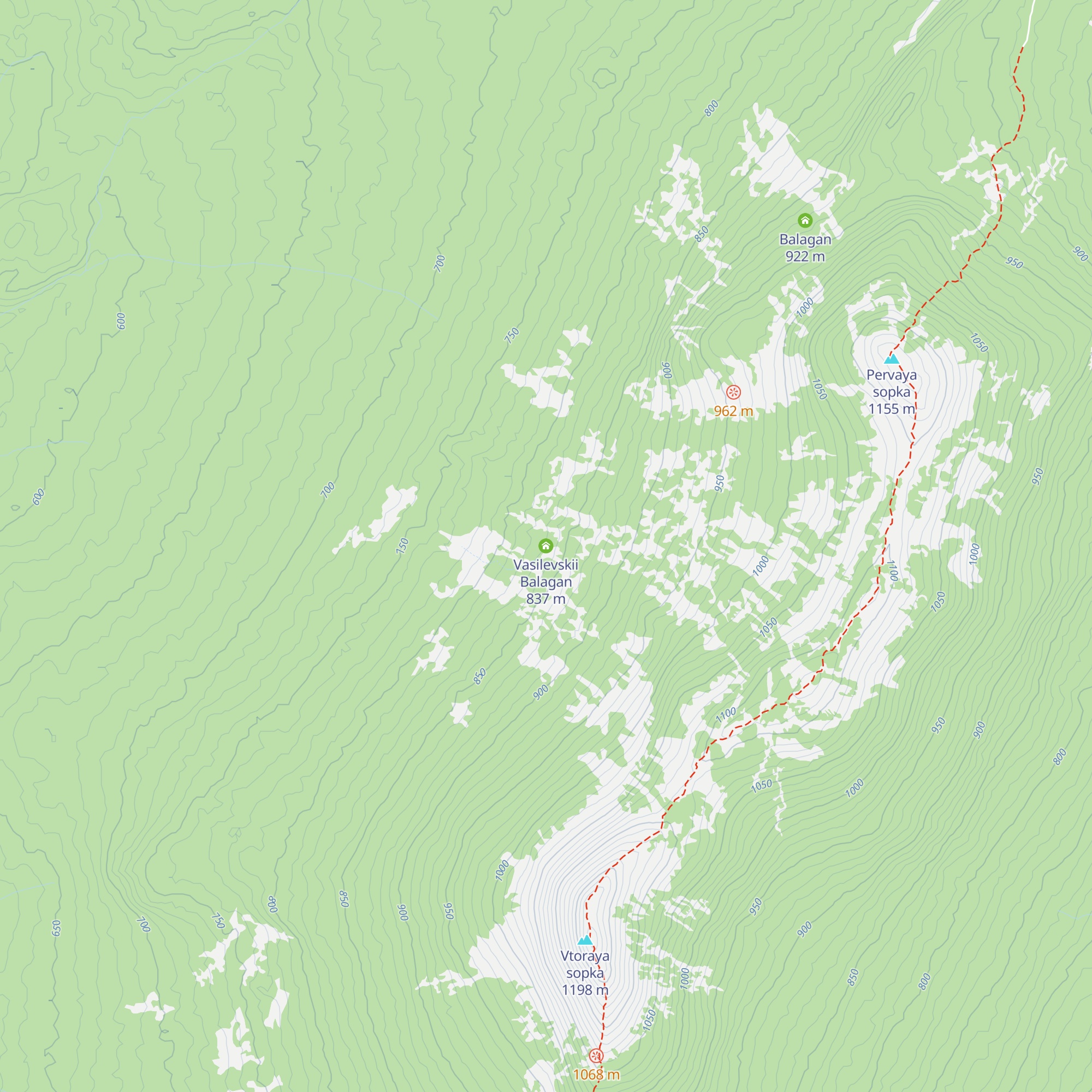 Vasilevskii Balagan map