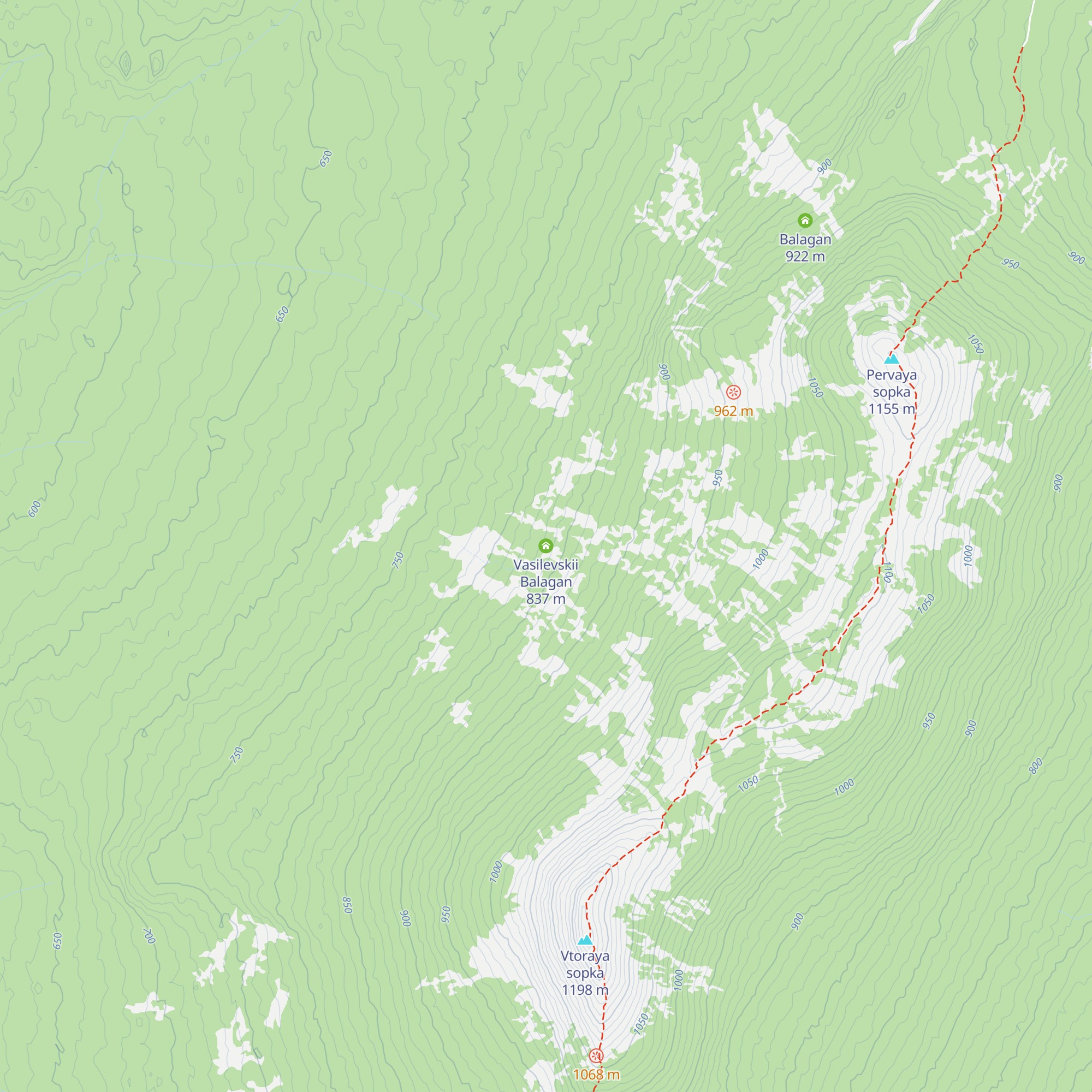 Vasilevskii Balagan map