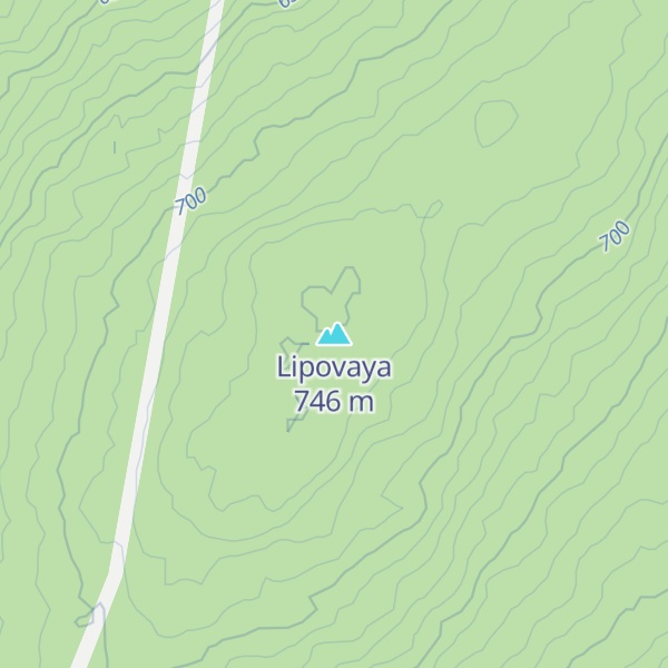 Map of Lipovaya