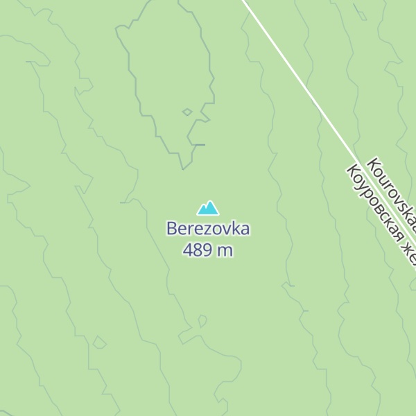 Map of Berezovka
