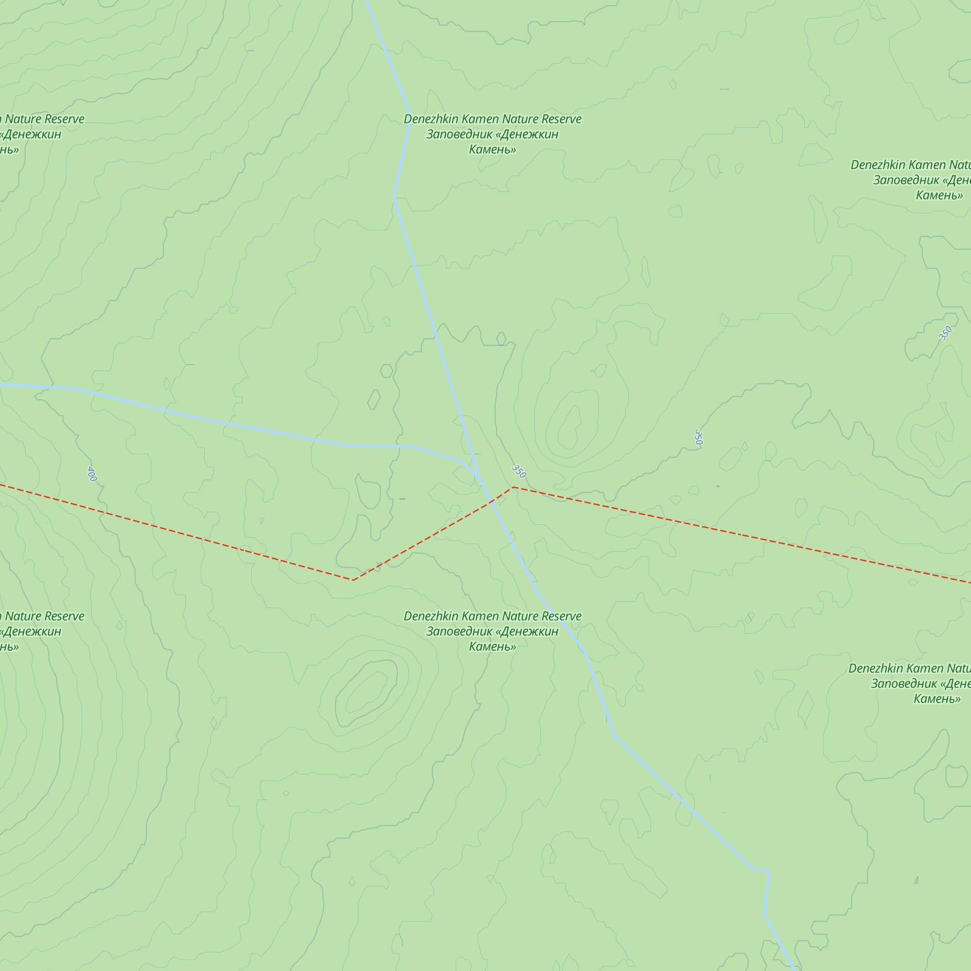 Kordon Zapovednika map