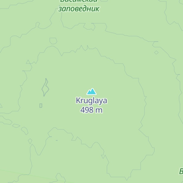 Map of Kruglaya