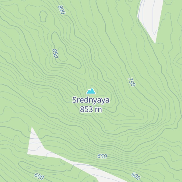 Map of Srednyaya
