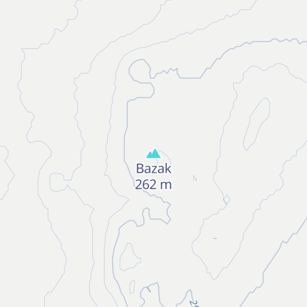 Map of Bazak