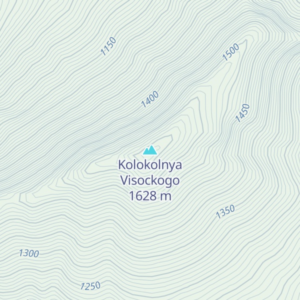 Map of Kolokolnya Visockogo