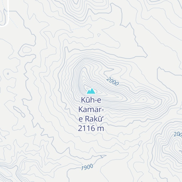 Map of Kūh-e Kamar-e Rakū‘