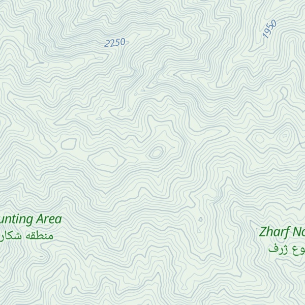 Map of Kūh-e Soleymānī