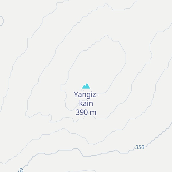 Map of Yangiz-kain
