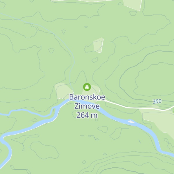 Map of Baronskoe Zimove
