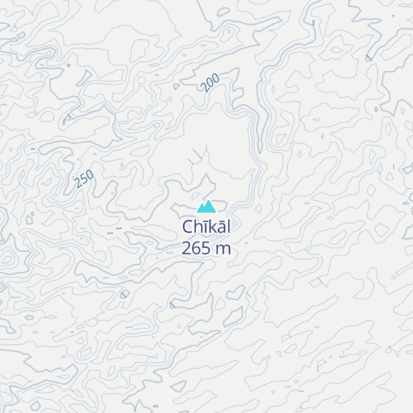 Map of Chīkāl