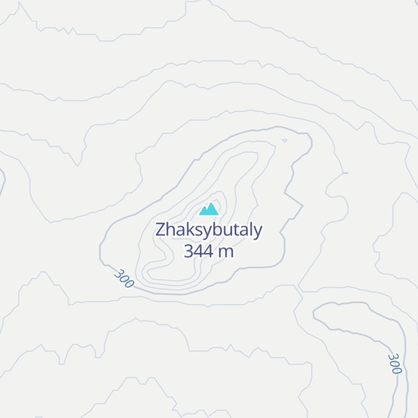 Map of Zhaksybutaly