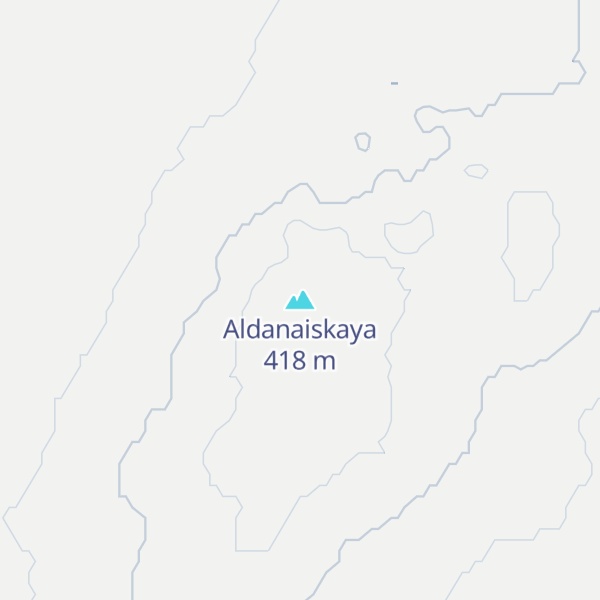 Map of Aldanaiskaya