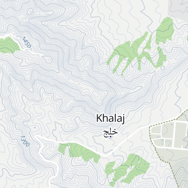 Map of قله معجونی