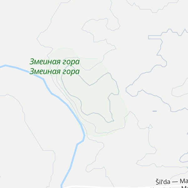 Map of Zmeinaya