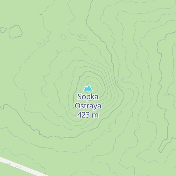 Map of Sopka Ostraya