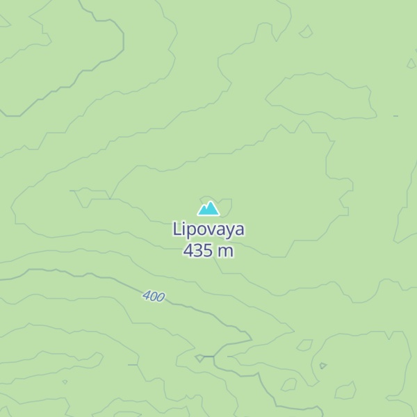 Map of Lipovaya