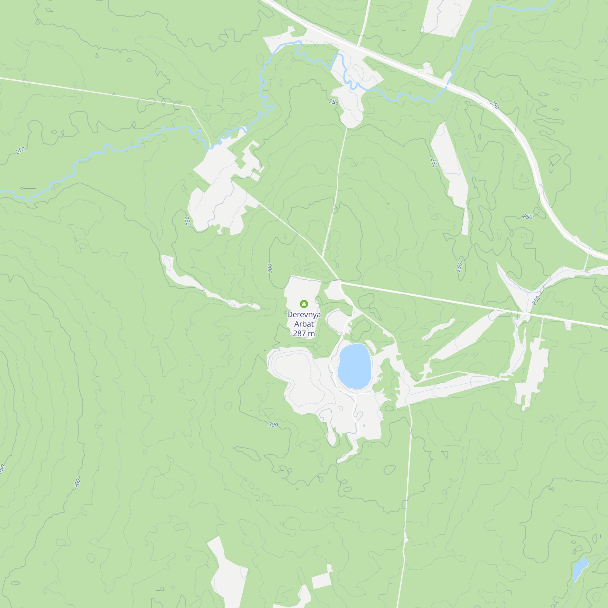 Derevnya Arbat map