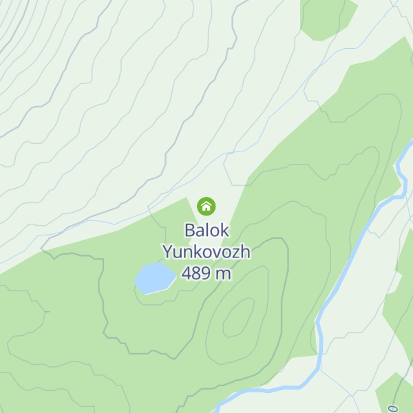 Map of Balok Yunkovozh