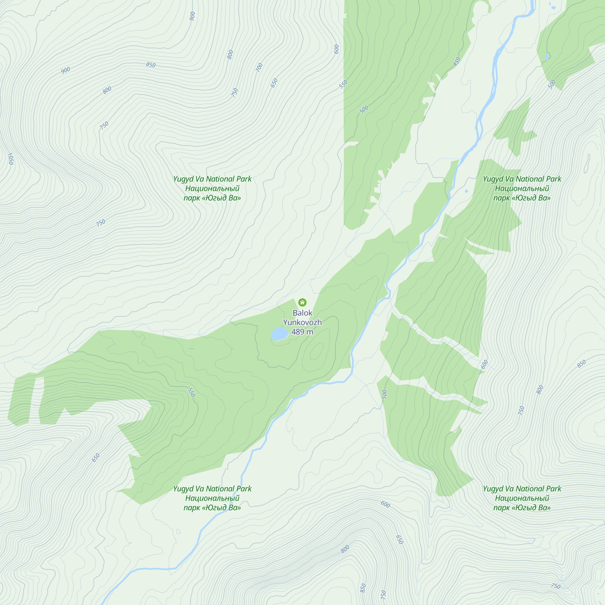 Balok Yunkovozh map
