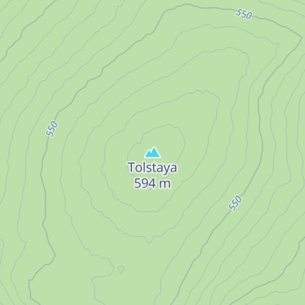 Map of Tolstaya