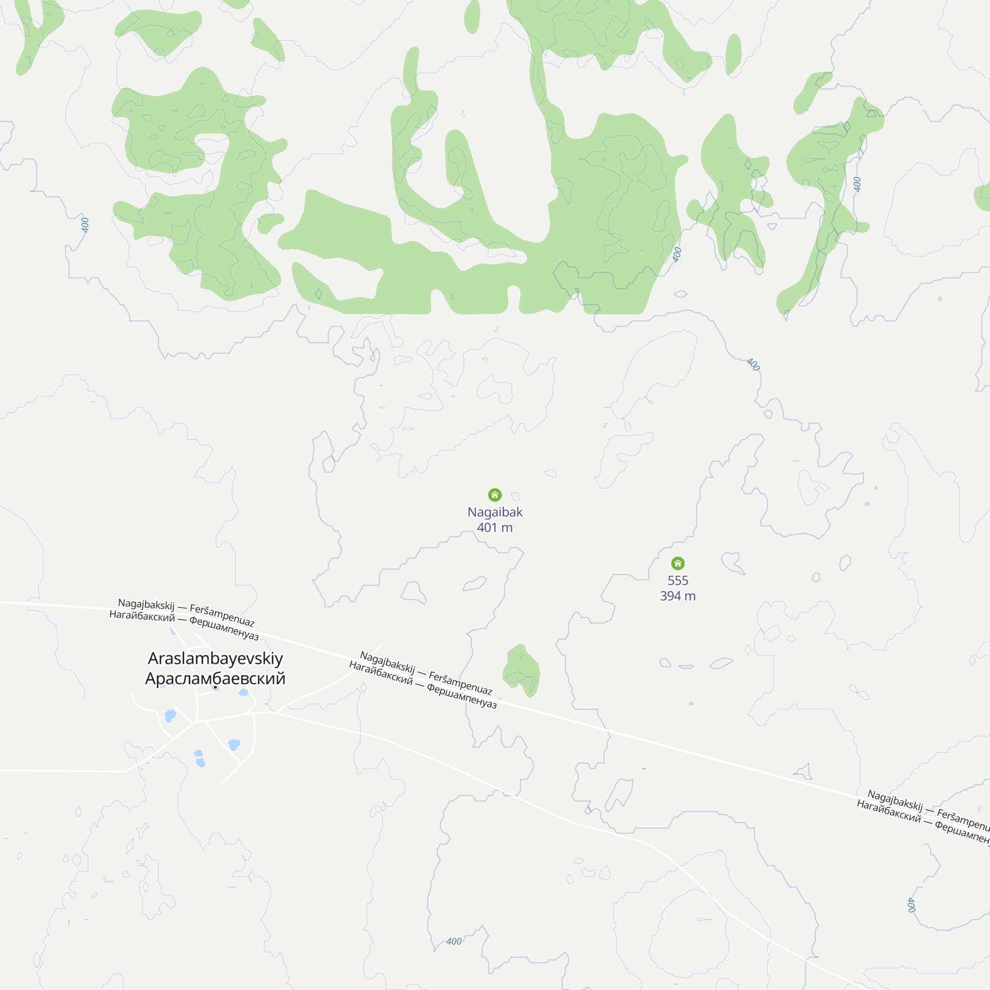 Nagaibak map