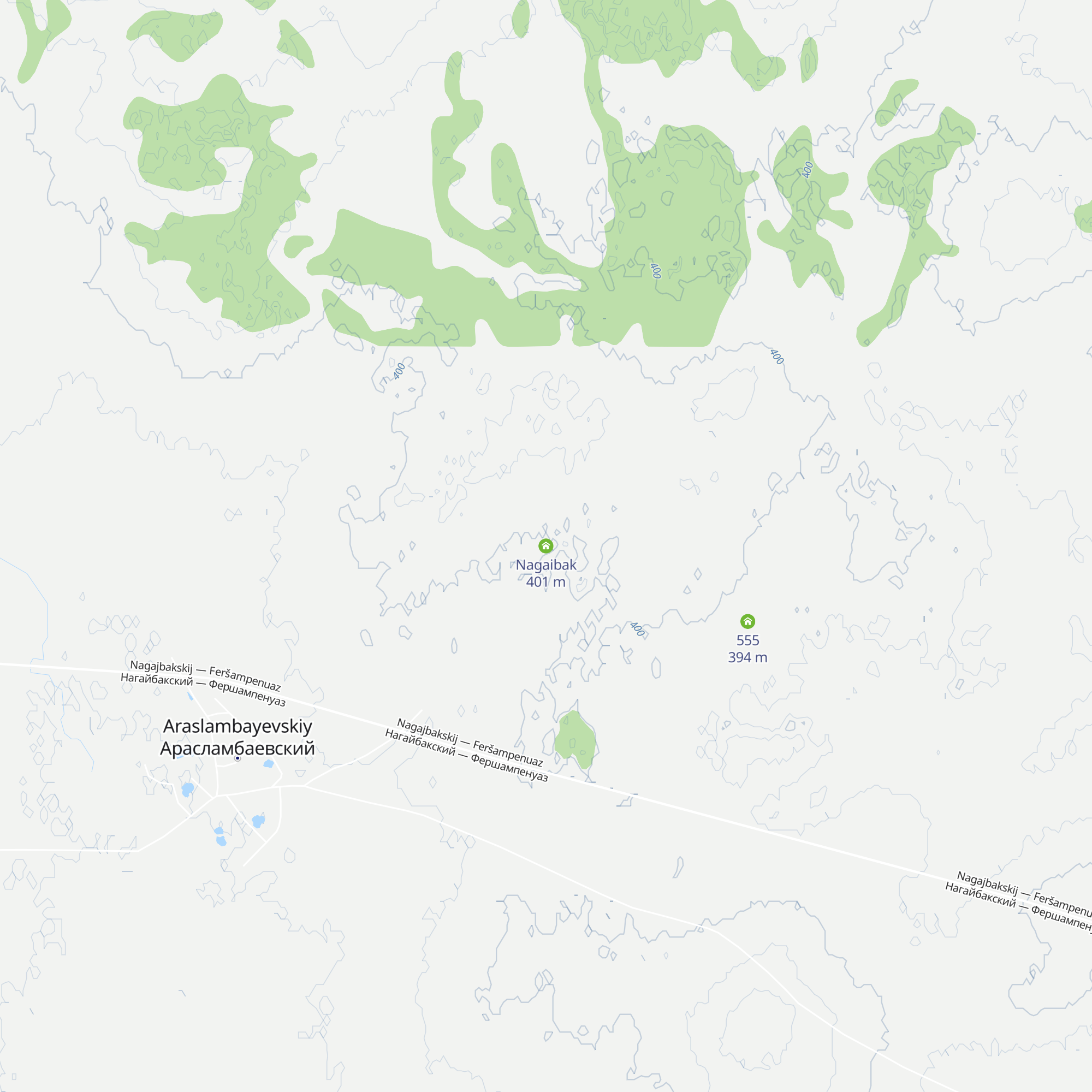 Nagaibak map