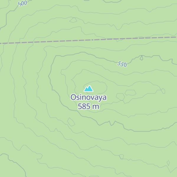 Map of Osinovaya