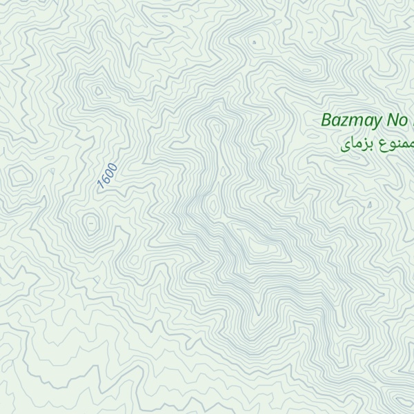 Map of Kūh-e Kowjūl