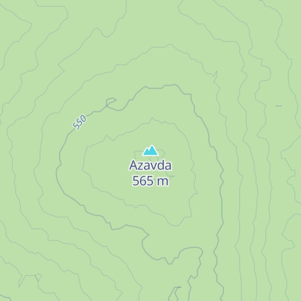 Map of Azavda
