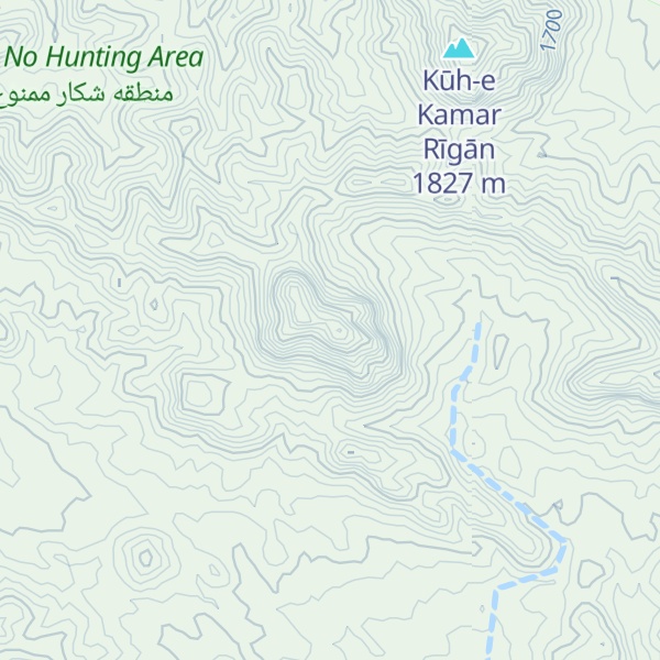 Map of Kūh-e Āghol-e Asbī