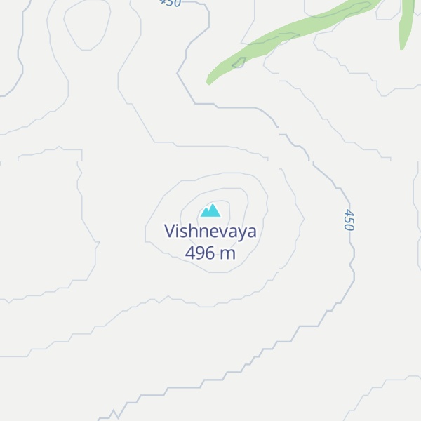 Map of Vishnevaya