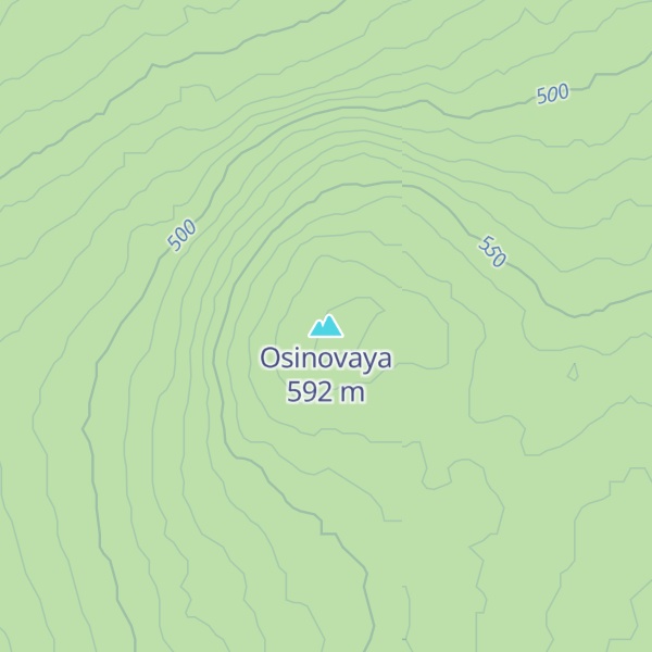 Map of Osinovaya
