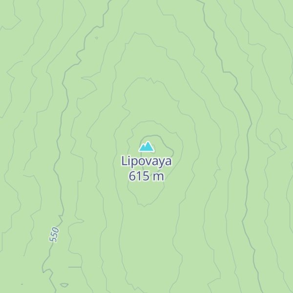 Map of Lipovaya