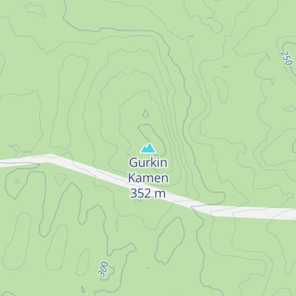 Map of Gurkin Kamen