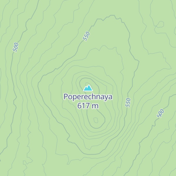 Map of Poperechnaya