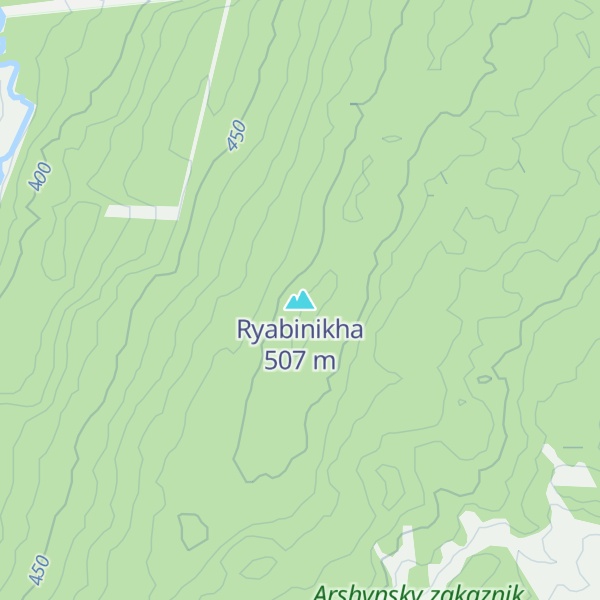 Map of Ryabinikha